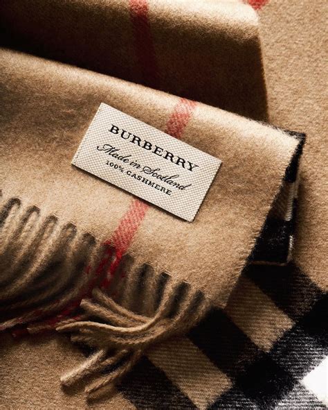 burberry london 100 cashmere made in scotland|authentic burberry cashmere scarf.